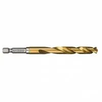 Сверла по металлу Shockwave HSS-G TiN Red Hex 9.5 mm - 1 шт Milwaukee купить в Минске