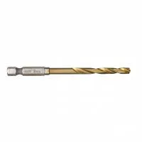 Сверла по металлу Shockwave HSS-G TiN Red Hex 5 mm - 1 шт Milwaukee купить в Минске