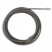 Троссик для прочистной машины 6мм x 7.6м spiral, bulb auger, шт Milwaukee купить в Минске