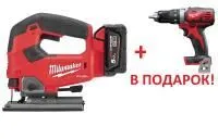 Аккумуляторный лобзик M18 FJS-502X + M18 BDD-0 в подарок Milwaukee купить в Минске