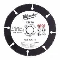 Диск по дереву 76мм Milwaukee купить в Минске