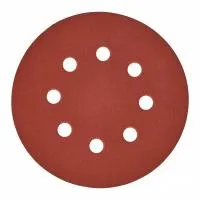 Шлифовальная бумага - 8 отверстий 125 мм зерно 240 - 25 шт Milwaukee купить в Минске