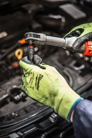 Набор головок ударных 3/8'' (9 шт) ( 8, 10, 12, 13, 16, 17, 18, 19 + переходник 1/4'' Hex-3/8'' квадрат)  (замена для 4932478288) Milwaukee купить в Минске