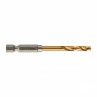 Сверла по металлу Shockwave HSS-G TiN Red Hex 4.5 mm - 1 шт Milwaukee купить в Минске