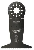 Полотно биметаллическое 65 мм по древесине с гвоздями Milwaukee купить в Минске