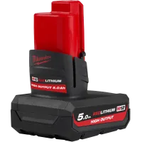 Аккумулятор 5,0 Ач M12 HB5 Milwaukee купить в Минске Аккумулятор 5,0 Ач M12 HB5 Milwaukee купить в Минске