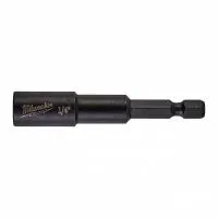 Магнитные торцевые насадки Shockwave 1/4" x 65 - 1 шт Milwaukee купить в Минске