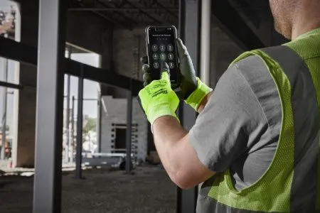 Перчатки Hi-Vis Cut level сигнальные с защитой от минимальных рисков, уровень защиты A/1, размер XXL/11 (12 пар) Milwaukee купить в Минске