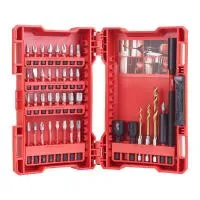 Набор бит и сверл Shockwave 40 предметов Milwaukee купить в Минске