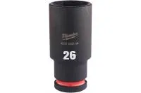 Головка ударная удлиненнаяShW 26 мм 1/2" Milwaukee купить в Минске