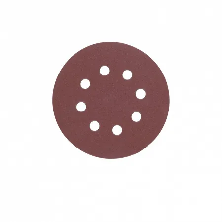 Шлифовальная бумага - 8 отверстий 125 мм зерно 180 - 5 шт Milwaukee купить в Минске