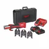 M18™ FORCE LOGIC™ компактный бесщеточный инструмент для обжима труб M18 BLHPT-202C U-SET Milwaukee купить в Минске