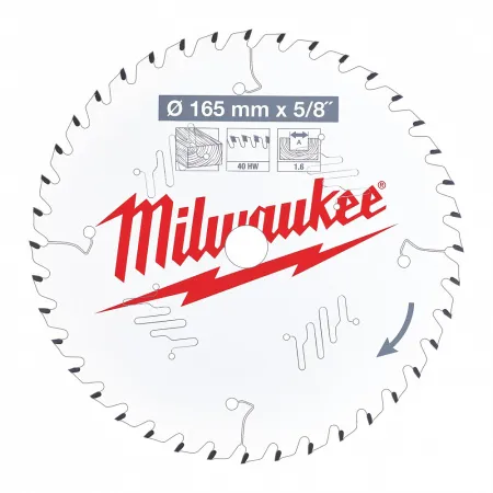 Пильные диски для ручных циркулярных пил CSB P W 210 x 30 x 2.8 x 48ATB Milwaukee купить в Минске