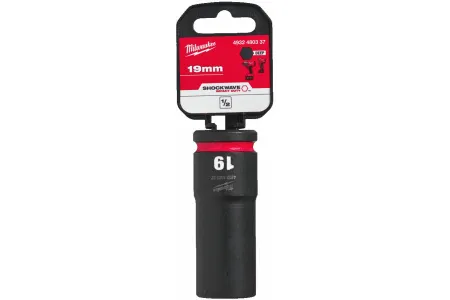 Головка ударная удлиненнаяShW 19 мм 1/2" Milwaukee купить в Минске