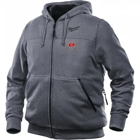 M12™ серая толстовка с подогревом M12 HH GREY3-0 (XL) Milwaukee купить в Минске