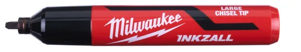 Маркер INKZALL™ для стройплощадки большой L черный Milwaukee купить в Минске
