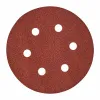 Шлифовальная бумага - 6 отверстий 150 мм зерно 80 - 25 шт Milwaukee купить в Минске