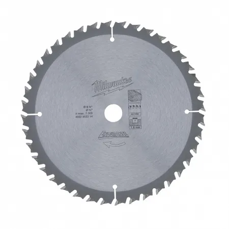 Пильный диск 165/16 24 зуба Milwaukee купить в Минске