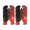 Перчатки с уровнем сопротивления порезам Cut Level 3 Gloves-L/9 (6 пар) Milwaukee купить в Минске