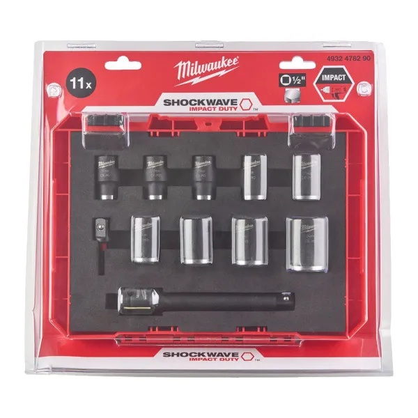 Набор головок ½˝ SHOCKWAVE™ IMPACT DUTY Milwaukee купить в Минске