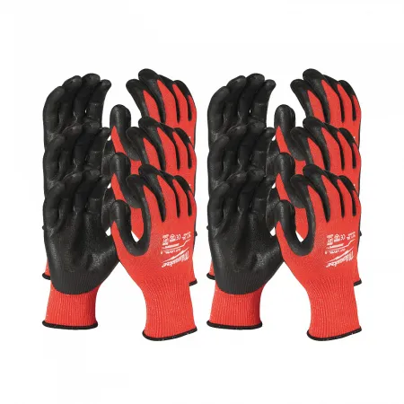 Перчатки с уровнем сопротивления порезам Cut Level 3 Gloves-L/9 (6 пар) Milwaukee купить в Минске