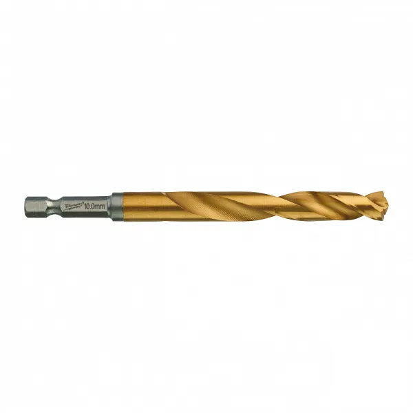 Сверла по металлу Shockwave HSS-G TiN Red Hex 10 mm - 1 шт Milwaukee купить в Минске