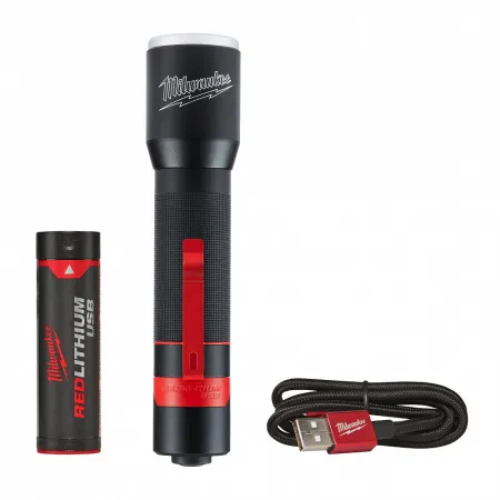 Компактный фонарь заряжаемый через USB L4 MLED Milwaukee купить в Минске