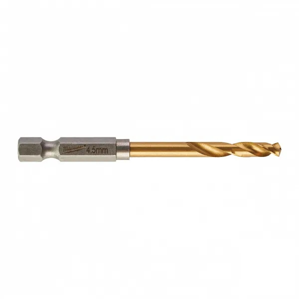 Сверла по металлу Shockwave HSS-G TiN Red Hex 4.5 mm - 1 шт Milwaukee купить в Минске
