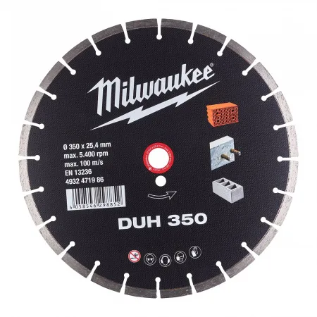 Алмазные диски - профессиональная серия DUH DUH 115 Milwaukee купить в Минске