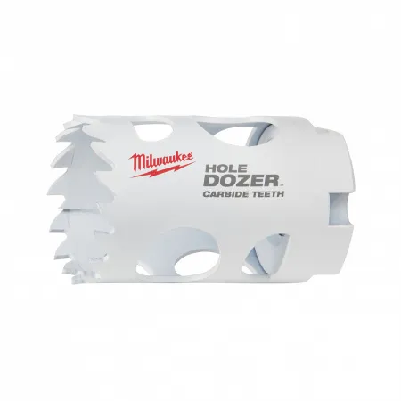 Коронка биметаллическая с твердосплавными зубьями HOLE DOZER CARBID 41 мм Milwaukee купить в Минске