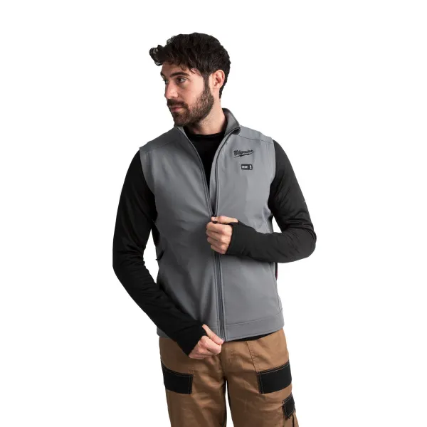 Жилет с подогревом серый M12 HVGREY1-0 (XXL) Milwaukee купить в Минске