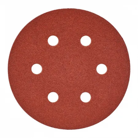 Шлифовальная бумага - 6 отверстий 150 мм зерно 80 - 25 шт Milwaukee купить в Минске