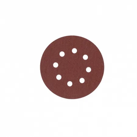 Шлифовальная бумага - 8 отверстий 125 мм зерно 180 - 5 шт Milwaukee купить в Минске