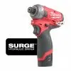 M12 FUEL™ SURGE™ 1/4" Hex Гидравлический импульсный винтовёрт M12 FQID-0 Milwaukee купить в Минске