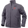 M12™ премиальная куртка с подогревом M12 HJ GREY4-0 (2XL) Milwaukee купить в Минске