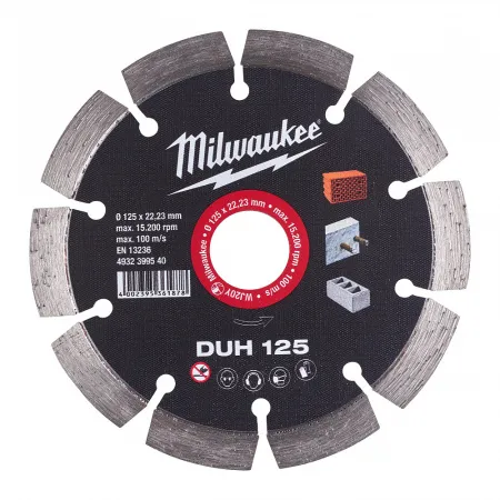 Алмазные диски - профессиональная серия DUH DUH 115 Milwaukee купить в Минске