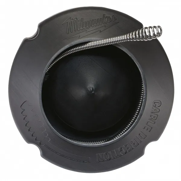 Троссик для прочистной машины 6мм x 7.6м spiral, pivot bulb auger + барабан Milwaukee купить в Минске