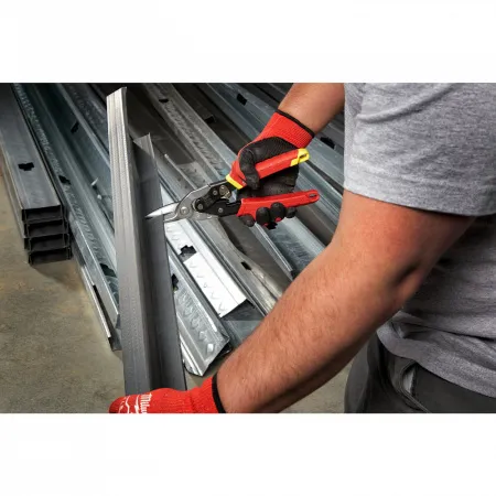 Ножницы по металлу удлиненные левый рез Milwaukee купить в Минске