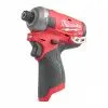 M12 FUEL™ SURGE™ 1/4" Hex Гидравлический импульсный винтовёрт M12 FQID-0 Milwaukee купить в Минске