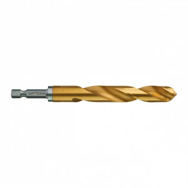 Сверла по металлу Shockwave HSS-G TiN Red Hex 13 mm - 1 шт Milwaukee купить в Минске