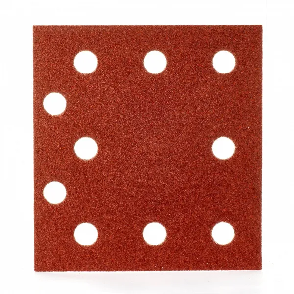 Шлифовальная бумага для орбитальных шлифмашин - 115 х 107 мм зерно 120 - 10 шт Milwaukee купить в Минске