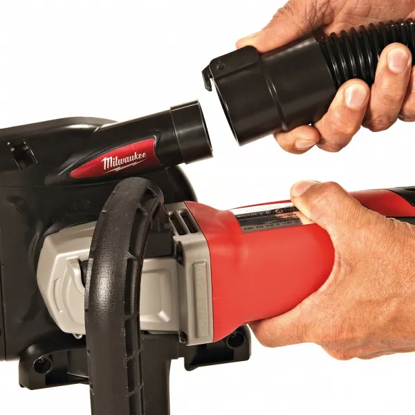 1550 Вт Углошлифовальная машина с системой пылеудаления AGV 15-125 XC DEG-SET Milwaukee купить в Минске