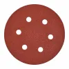 Шлифовальная бумага - 6 отверстий 150 мм зерно 80 - 25 шт Milwaukee купить в Минске