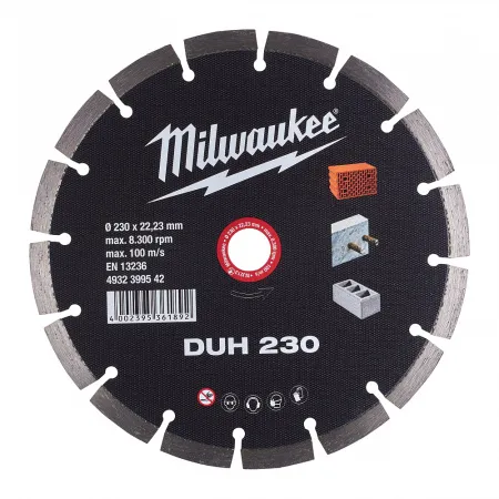 Алмазные диски - профессиональная серия DUH DUH 115 Milwaukee купить в Минске