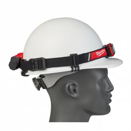 Налобный фонарь для ношения на каске, заряжаемый через USB L4 HLRP Milwaukee купить в Минске