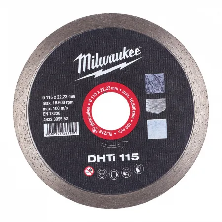 Алмазные диски - профессиональная серия DHTI DHTi 125 Milwaukee купить в Минске