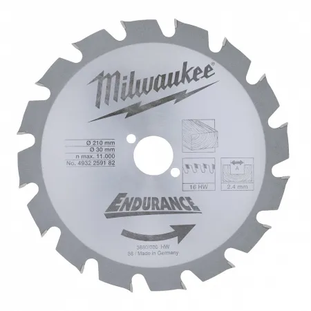 Пильный диск 235x30 Z40 Milwaukee купить в Минске