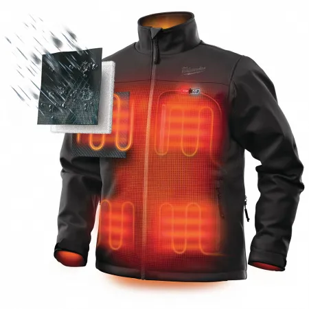 M12™ премиальная куртка с подогревом M12 HJ BL4-0 (2XL) Milwaukee купить в Минске