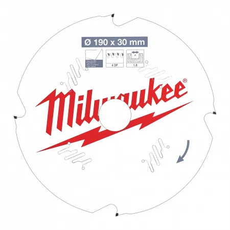 Пильные диски для ручных циркулярных пил CSB P W 210 x 30 x 2.8 x 48ATB Milwaukee купить в Минске