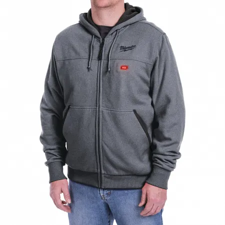 M12™ серая толстовка с подогревом M12 HH GREY3-0 (XL) Milwaukee купить в Минске